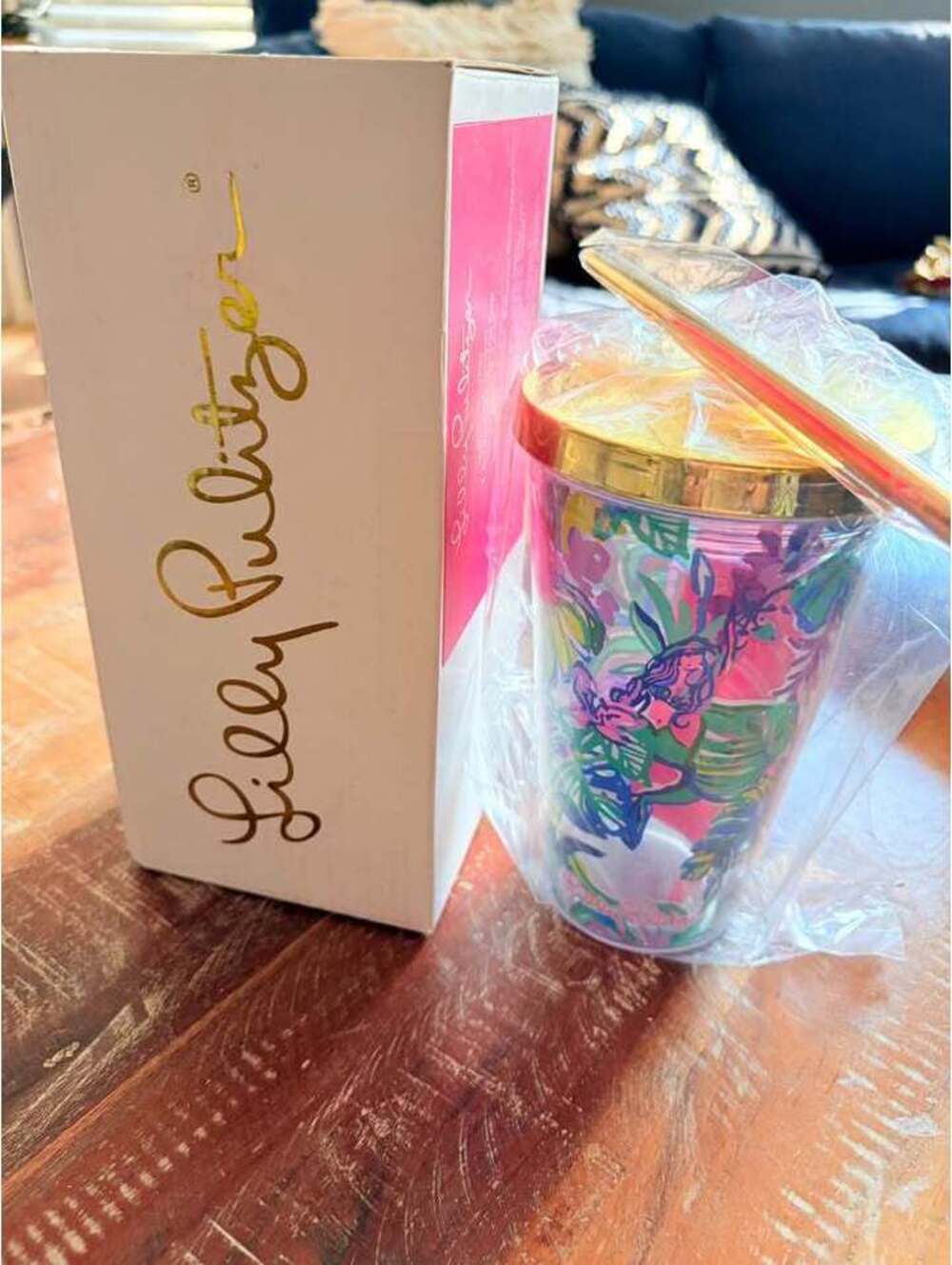 Lilly Pulitzer Mermaid in the Shade Tumbler‎
